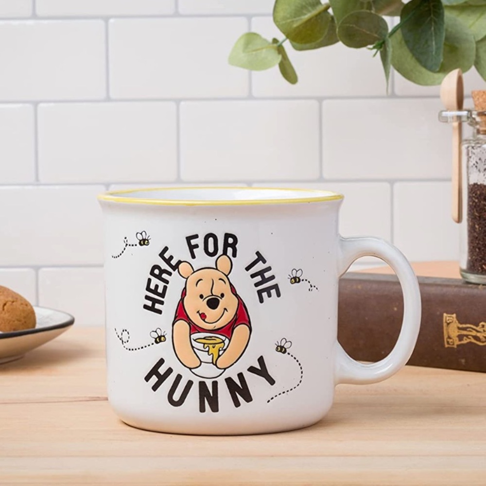 Winnie the Pooh “Here for the Hunny” Ceramic Camper Mug